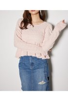 【リエンダ/rienda】のカットレースペプラムトップス 人気、トレンドファッション・服の通販 founy(ファニー) ファッション Fashion レディースファッション Fashion for Women トップス・カットソー Cut & Sew Tops ギャザー Gathered, Ruffled スパンコール Sequins, Sequin Embellishment タイトスカート Pencil Skirt, Tight Skirt デニム Denim, Jeans Material フェミニン Feminine, Girly フリル Frill, Ruffle ペプラム Peplum, Flared Hem リラックス Relax, Relaxed Fit 再入荷 Restock / Back in Stock thumbnail PNK|ID: prp329100004816484 ipo3291000000034984663
