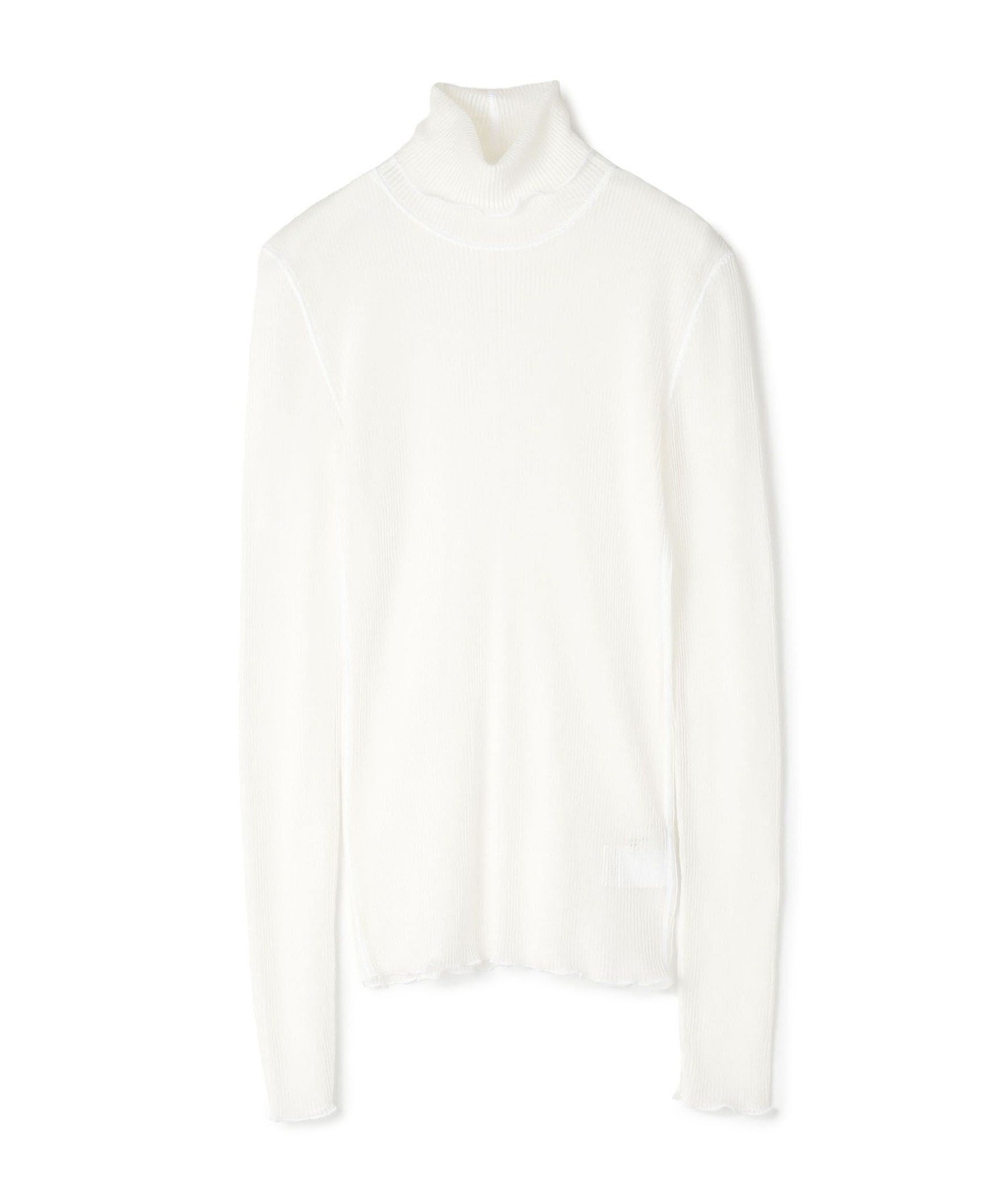 【トゥモローランド/TOMORROWLAND】のドライリブ タートルネックプルオーバー インテリア・キッズ・メンズ・レディースファッション・服の通販 founy(ファニー) 　ファッション　Fashion　レディースファッション　Fashion for Women　トップス・カットソー　Cut & Sew Tops　カジュアルプルオーバー・ニットトップス　Pullovers & Knit Tops / Casual Pullovers　タートルネック・ハイネックトップス　Turtlenecks & High-Neck Tops　おすすめ　Recommended / Our Picks　インナー　Innerwear　タートルネック　Turtleneck, High Neck　フィット　Fit, Slim Fit　11 ホワイト|ID: prp329100004816489 ipo3291000000034984705