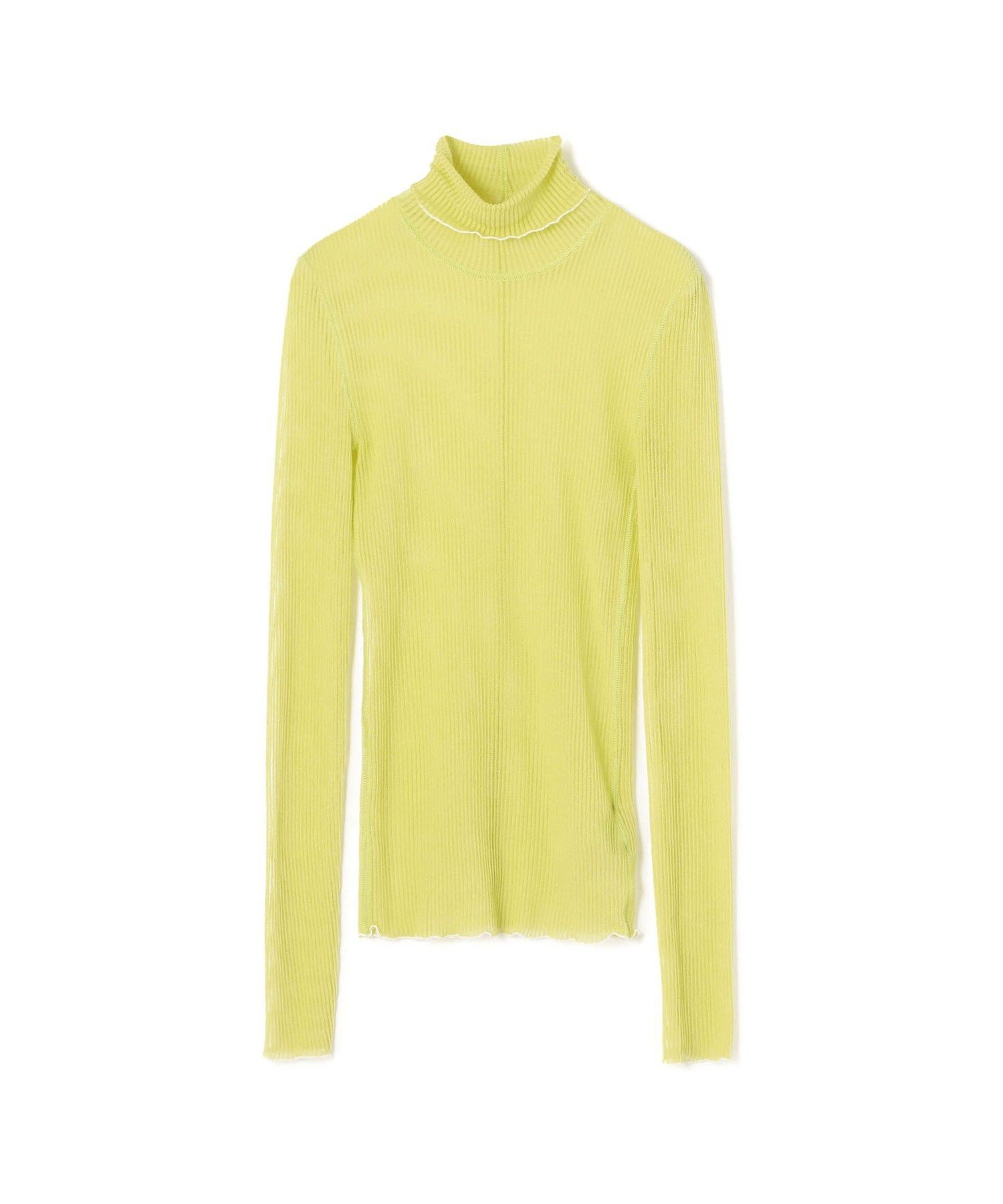 【トゥモローランド/TOMORROWLAND】のドライリブ タートルネックプルオーバー インテリア・キッズ・メンズ・レディースファッション・服の通販 founy(ファニー) 　ファッション　Fashion　レディースファッション　Fashion for Women　トップス・カットソー　Cut & Sew Tops　カジュアルプルオーバー・ニットトップス　Pullovers & Knit Tops / Casual Pullovers　タートルネック・ハイネックトップス　Turtlenecks & High-Neck Tops　おすすめ　Recommended / Our Picks　インナー　Innerwear　タートルネック　Turtleneck, High Neck　フィット　Fit, Slim Fit　23 イエロー|ID: prp329100004816489 ipo3291000000034984707