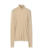 【トゥモローランド/TOMORROWLAND】のドライリブ タートルネックプルオーバー 人気、トレンドファッション・服の通販 founy(ファニー) ファッション Fashion レディースファッション Fashion for Women トップス・カットソー Cut & Sew Tops カジュアルプルオーバー・ニットトップス Pullovers & Knit Tops / Casual Pullovers タートルネック・ハイネックトップス Turtlenecks & High-Neck Tops おすすめ Recommended / Our Picks インナー Innerwear タートルネック Turtleneck, High Neck フィット Fit, Slim Fit thumbnail 41 ライトベージュ|ID: prp329100004816489 ipo3291000000034984711