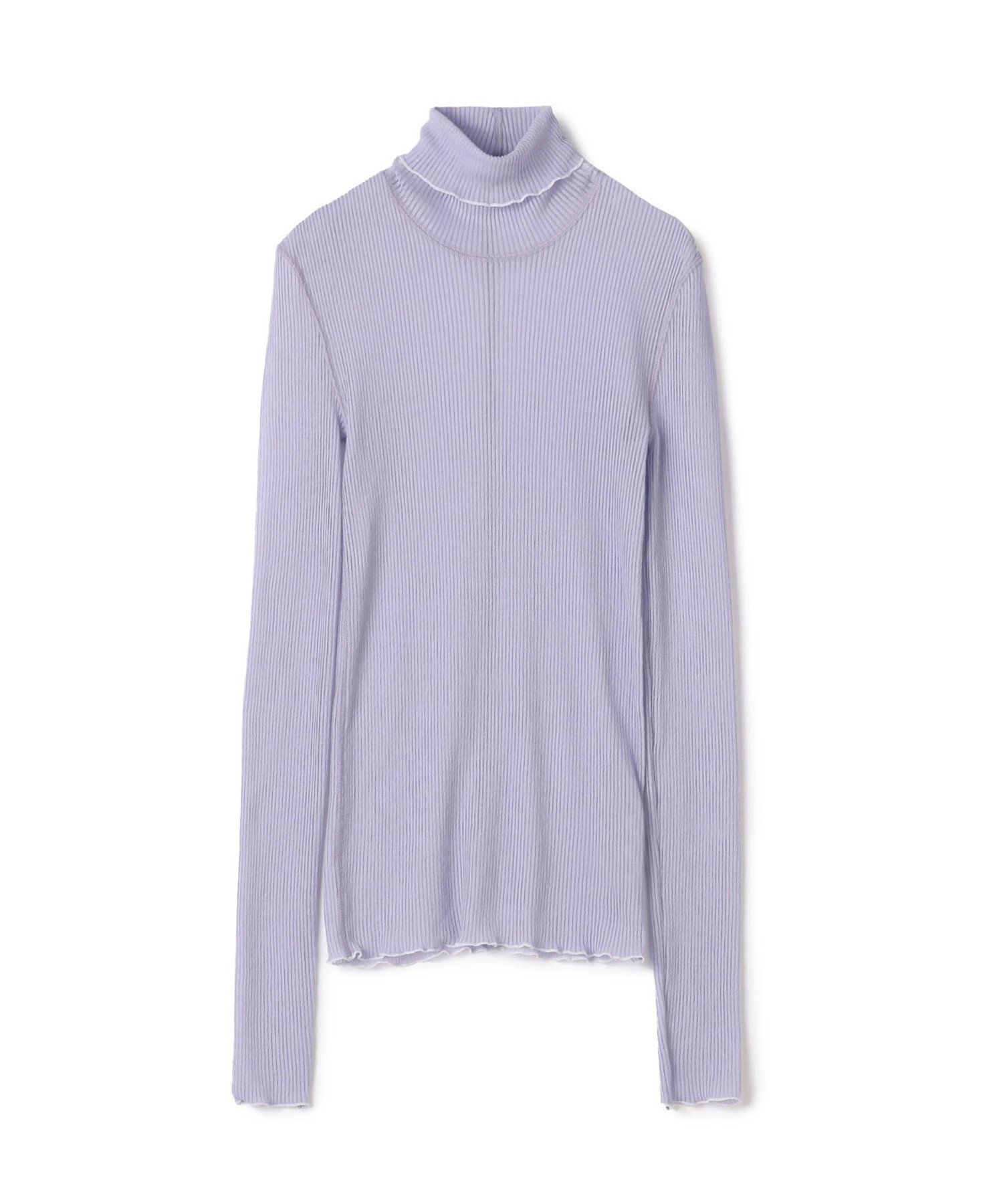 【トゥモローランド/TOMORROWLAND】のドライリブ タートルネックプルオーバー インテリア・キッズ・メンズ・レディースファッション・服の通販 founy(ファニー) 　ファッション　Fashion　レディースファッション　Fashion for Women　トップス・カットソー　Cut & Sew Tops　カジュアルプルオーバー・ニットトップス　Pullovers & Knit Tops / Casual Pullovers　タートルネック・ハイネックトップス　Turtlenecks & High-Neck Tops　おすすめ　Recommended / Our Picks　インナー　Innerwear　タートルネック　Turtleneck, High Neck　フィット　Fit, Slim Fit　71 ライトパープル|ID: prp329100004816489 ipo3291000000034984718