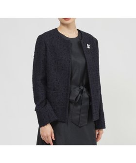 【ポール スチュアート/Paul Stuart】のラメツイード ジャケット 人気、トレンドファッション・服の通販 founy(ファニー) ファッション Fashion レディースファッション Fashion for Women アウター Coat / Outerwear Collection レディースジャケット・軽アウター Jackets アクセサリー Fashion Accessories エレガント 上品 Elegant オケージョン Occasion Wear カットソー Cut and Sewn Top ジャカード／ジャガード Jacquard, Woven Pattern ジャケット Jacket, Outerwear ツイード Twill, Twill Weave ネックレス Necklace, Pendant Necklace パール Pearl, Pearl Accent プリーツ Pleats, Pleated ワイド Wide, Wide Fit |ID:prp329100004816501