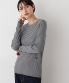 【デッサン/Dessin】の【吸湿発熱/抗菌防臭】ジンジャー混クルーネックプルオーバー 人気、トレンドファッション・服の通販 founy(ファニー) ファッション Fashion レディースファッション Fashion for Women トップス・カットソー Cut & Sew Tops カジュアルプルオーバー・ニットトップス Pullovers & Knit Tops / Casual Pullovers インナー Innerwear スマート Smart, Elegant テレコ Ribbed, Rib Stitch 抗菌 Antibacterial, Bacteria-Resistant 羽織 Haori, Light Jacket thumbnail ブラック|ID: prp329100004816508 ipo3291000000034984880