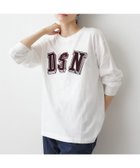 【デッサン/Dessin】の【ユニセックス/洗える】ビッグロゴロンT 人気、トレンドファッション・服の通販 founy(ファニー) ファッション Fashion レディースファッション Fashion for Women トップス・カットソー Cut & Sew Tops ロングTシャツ・Tシャツ Longline T-Shirts & Tees スマート Smart, Elegant デニム Denim, Jeans Material メンズ Men's, Menswear リラックス Relax, Relaxed Fit 洗える Machine Washable thumbnail ホワイト|ID: prp329100004816514 ipo3291000000034984922