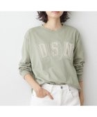 【デッサン/Dessin】の【ユニセックス/洗える】ビッグロゴロンT 人気、トレンドファッション・服の通販 founy(ファニー) ファッション Fashion レディースファッション Fashion for Women トップス・カットソー Cut & Sew Tops ロングTシャツ・Tシャツ Longline T-Shirts & Tees スマート Smart, Elegant デニム Denim, Jeans Material メンズ Men's, Menswear リラックス Relax, Relaxed Fit 洗える Machine Washable thumbnail ライトグリーン|ID: prp329100004816514 ipo3291000000034984923