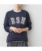 【デッサン/Dessin】の【ユニセックス/洗える】ビッグロゴロンT 人気、トレンドファッション・服の通販 founy(ファニー) ファッション Fashion レディースファッション Fashion for Women トップス・カットソー Cut & Sew Tops ロングTシャツ・Tシャツ Longline T-Shirts & Tees スマート Smart, Elegant デニム Denim, Jeans Material メンズ Men's, Menswear リラックス Relax, Relaxed Fit 洗える Machine Washable thumbnail ネイビー|ID: prp329100004816514 ipo3291000000034984924