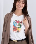【インディヴィ/INDIVI】の【UVケア/選べるデザイン】フォト ロゴ プリントTシャツ 人気、トレンドファッション・服の通販 founy(ファニー) ファッション Fashion レディースファッション Fashion for Women トップス・カットソー Cut & Sew Tops シャツ・ブラウス・オフィスカジュアル Elegant Blouses & Button-Ups ロングTシャツ・Tシャツ Longline T-Shirts & Tees グラフィック Graphic, Graphic Design コンパクト Compact, Small Size ジャケット Jacket, Outerwear ストライプ Stripe, Striped Pattern スマート Smart, Elegant プリント Print, Printed Pattern ベーシック Basic, Essential thumbnail ホワイト|ID: prp329100004816516 ipo3291000000034984948