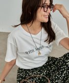 【インディヴィ/INDIVI】の【UVケア/選べるデザイン】フォト ロゴ プリントTシャツ 人気、トレンドファッション・服の通販 founy(ファニー) ファッション Fashion レディースファッション Fashion for Women トップス・カットソー Cut & Sew Tops シャツ・ブラウス・オフィスカジュアル Elegant Blouses & Button-Ups ロングTシャツ・Tシャツ Longline T-Shirts & Tees グラフィック Graphic, Graphic Design コンパクト Compact, Small Size ジャケット Jacket, Outerwear ストライプ Stripe, Striped Pattern スマート Smart, Elegant プリント Print, Printed Pattern ベーシック Basic, Essential thumbnail ホワイト|ID: prp329100004816516 ipo3291000000034984950