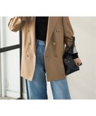 【スピック&スパン/Spick & Span】のVIAN / ヴィアン ジャケット 人気、トレンドファッション・服の通販 founy(ファニー) ファッション Fashion レディースファッション Fashion for Women アウター Coat / Outerwear Collection レディースジャケット・軽アウター Jackets ジャケット Jacket, Outerwear ストライプ Stripe, Striped Pattern セットアップ Set-Up, Coordinated Outfit モダン Modern, Contemporary 春 Spring 無地 Plain, Solid Color thumbnail キャメル|ID: prp329100004816518 ipo3291000000034984970