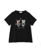 【ジャイロ/JAYRO】のスパンコールTシャツ 人気、トレンドファッション・服の通販 founy(ファニー) ファッション Fashion レディースファッション Fashion for Women トップス・カットソー Cut & Sew Tops シャツ・ブラウス・オフィスカジュアル Elegant Blouses & Button-Ups ロングTシャツ・Tシャツ Longline T-Shirts & Tees インナー Innerwear 春 Spring シンプル Simple, Minimal ジャケット Jacket, Outerwear ジーンズ Jeans, Denim Pants スパンコール Sequins, Sequin Embellishment デニム Denim, Jeans Material 猫 Cat, Kitty フェミニン Feminine, Girly フレア Flare, Flared ボトム Bottoms, Lower Wear ポケット Pocket, Pocket Detail 半袖 Short Sleeve, Half Sleeve マーメイド Mermaid, Fishtail Silhouette ワイド Wide, Wide Fit ワンポイント One Point, Statement Accent S/S・春夏 SS, Spring/Summer, Warm Season 夏 Summer thumbnail ブラック(01)|ID: prp329100004816527 ipo3291000000034985053