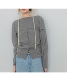 【ジーナシス/JEANASiS】のワッフルボートネックビスチェ2P 人気、トレンドファッション・服の通販 founy(ファニー) ファッション Fashion レディースファッション Fashion for Women トップス・カットソー Cut & Sew Tops ビスチェ Bustiers & Corset Tops / Layered Bustier Style おすすめ Recommended / Our Picks インナー Innerwear ショルダー Shoulder, Shoulder Strap タンク Tank Top, Sleeveless Top ビスチェ Bustier, Corset Top フィット Fit, Slim Fit ボトム Bottoms, Lower Wear ワイド Wide, Wide Fit ワッフル Waffle, Waffle Knit thumbnail グレー|ID: prp329100004816528 ipo3291000000034985062