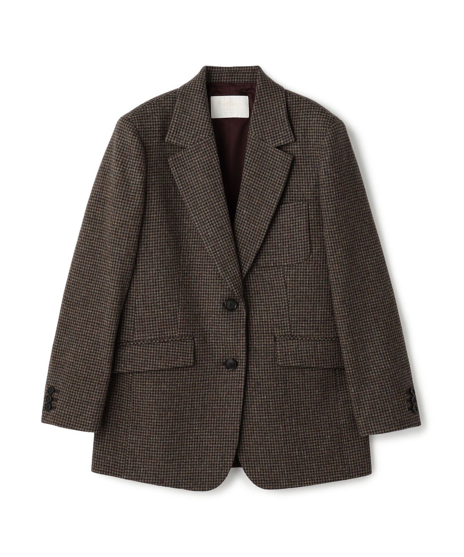 【トゥモローランド/TOMORROWLAND】のフレンチウールツイード テーラードジャケット 人気、トレンドファッション・服の通販 founy(ファニー) 　ファッション　Fashion　レディースファッション　Fashion for Women　アウター　Coat / Outerwear Collection　レディースジャケット・軽アウター　Jackets　テーラードジャケット / 通勤・きれいめスタイル　Tailored Jackets & Blazers　おすすめ　Recommended / Our Picks　ジャケット　Jacket, Outerwear　チェック　Check, Plaid, Tartan　ツイード　Twill, Twill Weave　バランス　Balance, Style Balance　フェミニン　Feminine, Girly　ボックス　Boxy, Box Shape　メランジ　Melange, Mixed Yarn　 other-1|ID: prp329100004816529 ipo3291000000034985061