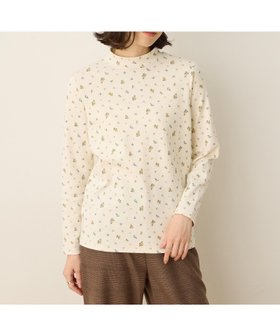 【デコイ/DECOY Since1981】のスムースプリントプルオーバー 人気、トレンドファッション・服の通販 founy(ファニー) ファッション Fashion レディースファッション Fashion for Women トップス・カットソー Cut & Sew Tops カジュアルプルオーバー・ニットトップス Pullovers & Knit Tops / Casual Pullovers インナー Innerwear カーディガン Cardigan, Knitwear ハイネック High Neck, Mock Neck フェミニン Feminine, Girly エレガント 上品 Elegant |ID:prp329100004816530