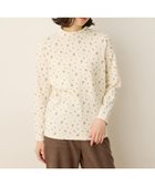 【デコイ/DECOY Since1981】のスムースプリントプルオーバー 人気、トレンドファッション・服の通販 founy(ファニー) ファッション Fashion レディースファッション Fashion for Women トップス・カットソー Cut & Sew Tops カジュアルプルオーバー・ニットトップス Pullovers & Knit Tops / Casual Pullovers インナー Innerwear カーディガン Cardigan, Knitwear ハイネック High Neck, Mock Neck フェミニン Feminine, Girly エレガント 上品 Elegant thumbnail アイボリー|ID: prp329100004816530 ipo3291000000034985079