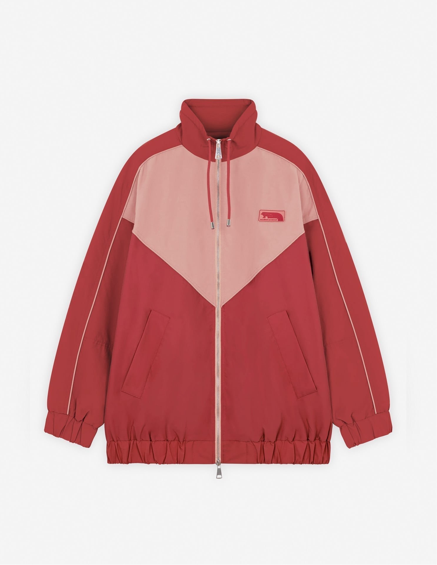 【メゾンキツネ アーカイブス/MAISON KITSUNE ARCHIVES】の【公式】Maison Kitsune FLASH FOX LIGHT JACKET 人気、トレンドファッション・服の通販 founy(ファニー) 　ファッション　Fashion　レディースファッション　Fashion for Women　アウター　Coat / Outerwear Collection　レディースジャケット・軽アウター　Jackets　シリコン　Silicone, Silicone Material　ジャケット　Jacket, Outerwear　スタンド　Stand Collar, Upright Stand　ダブル　Double, Double-Breasted　テーパード　Tapered, Tapered Pants　ドローコード　Drawcord, Drawstring Cord　長袖　Long Sleeve, Full Sleeve　パッチ　Patch, Appliqué　フロント　Front, Front Design　メタル　Metal, Metal Parts　 other-1|ID: prp329100004816541 ipo3291000000034985227