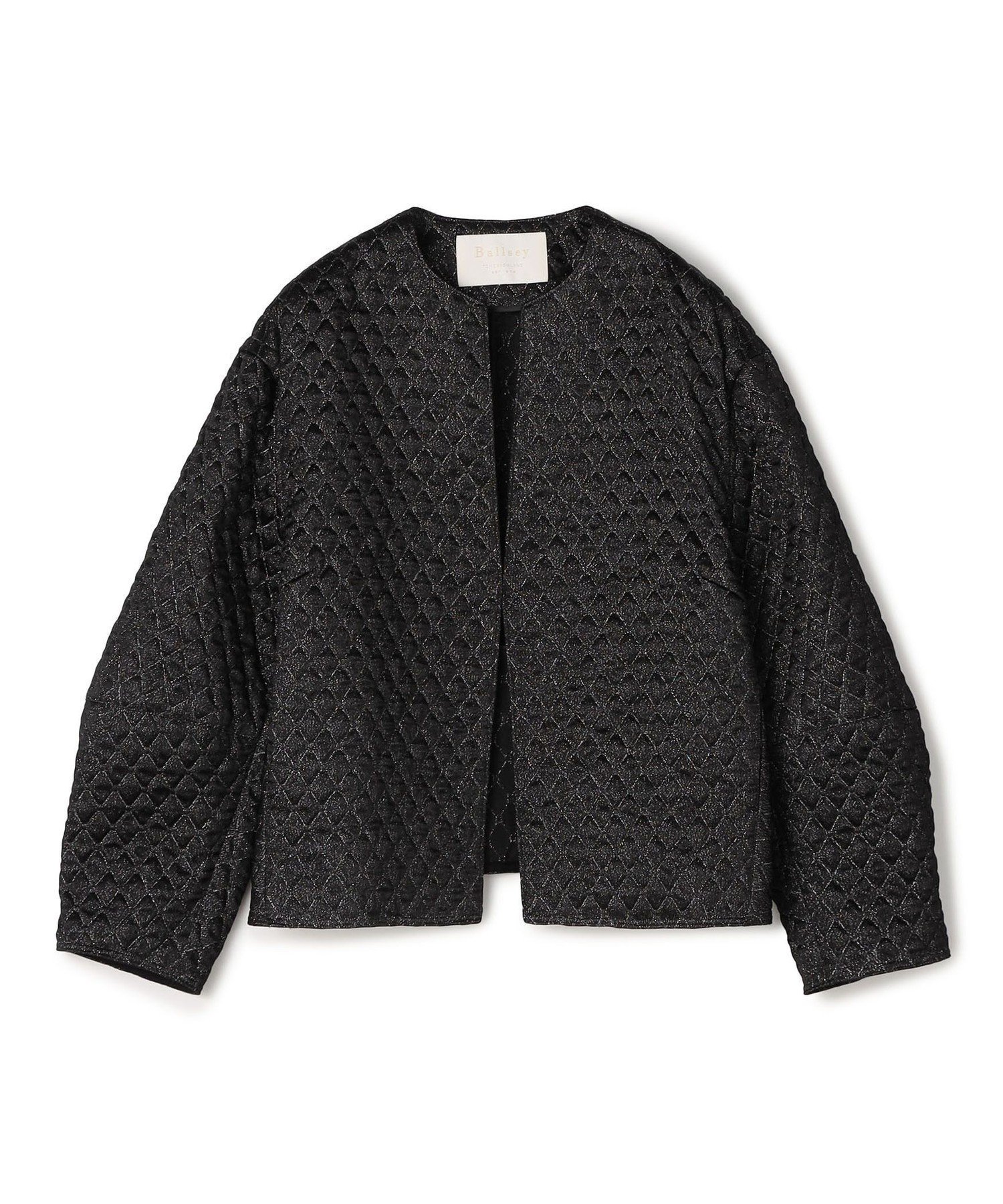 【トゥモローランド/TOMORROWLAND】のラメマトラッセ バックペプラムジャケット 人気、トレンドファッション・服の通販 founy(ファニー) 　ファッション　Fashion　レディースファッション　Fashion for Women　アウター　Coat / Outerwear Collection　レディースジャケット・軽アウター　Jackets　おすすめ　Recommended / Our Picks　エレガント 上品　Elegant　カットソー　Cut and Sewn Top　キルティング　Quilted, Quilting　ジャケット　Jacket, Outerwear　ダウン　Down, Puffer　デニム　Denim, Jeans Material　フォルム　Silhouette, Form　ペプラム　Peplum, Flared Hem　 other-1|ID: prp329100004816546 ipo3291000000034985290