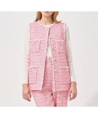 【アナイ/ANAYI】の【Eternal Line 2025】ミニドットツイード4ポケットジレ 人気、トレンドファッション・服の通販 founy(ファニー) ファッション Fashion レディースファッション Fashion for Women アウター Coat / Outerwear Collection トップス・カットソー Cut & Sew Tops ベスト&ジレ / 重ね着スタイル Vests & Gilets オケージョン Occasion Wear 春 Spring スマート Smart, Elegant セットアップ Set-Up, Coordinated Outfit 雑誌 Magazine, Fashion Magazine ツイード Twill, Twill Weave パーティ Party, Party Style パール Pearl, Pearl Accent フォーマル Formal, Dressy ブレード Braid, Decorative Trim ポケット Pocket, Pocket Detail ポンポン Pom-Pom, Fluffy Ball モノトーン Monotone, Black and White ランダム Random, Irregular 再入荷 Restock / Back in Stock セレモニー Ceremony 入学式 Entrance Ceremony 卒業式 Graduation Ceremony 結婚式 Wedding ビジネス 仕事 通勤 Business / Work / Commuting thumbnail pink|ID: prp329100004816549 ipo3291000000034985314