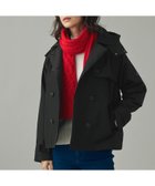 【エーグル/AIGLE】のGORE TEX ゴアテックス 防風 防水 透湿 2レイヤー ショートトレンチコート / フード脱着可 人気、トレンドファッション・服の通販 founy(ファニー) ファッション Fashion レディースファッション Fashion for Women アウター Coat / Outerwear Collection コート・ロングコート・ピーコート Long Coats, Peacoats & More トレンチコート / 春秋の定番アウター Trench Coats エレガント 上品 Elegant ショート Short, Short Length ジップ Zip, Zipper ドローコード Drawcord, Drawstring Cord ハンド Hand, Handmade ポケット Pocket, Pocket Detail モダン Modern, Contemporary thumbnail ブラック|ID: prp329100004816550 ipo3291000000034985322