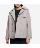 【エーグル/AIGLE】のGORE TEX ゴアテックス 防風 防水 透湿 2レイヤー ショートトレンチコート / フード脱着可 人気、トレンドファッション・服の通販 founy(ファニー) ファッション Fashion レディースファッション Fashion for Women アウター Coat / Outerwear Collection コート・ロングコート・ピーコート Long Coats, Peacoats & More トレンチコート / 春秋の定番アウター Trench Coats エレガント 上品 Elegant ショート Short, Short Length ジップ Zip, Zipper ドローコード Drawcord, Drawstring Cord ハンド Hand, Handmade ポケット Pocket, Pocket Detail モダン Modern, Contemporary thumbnail グレー|ID: prp329100004816550 ipo3291000000034985324