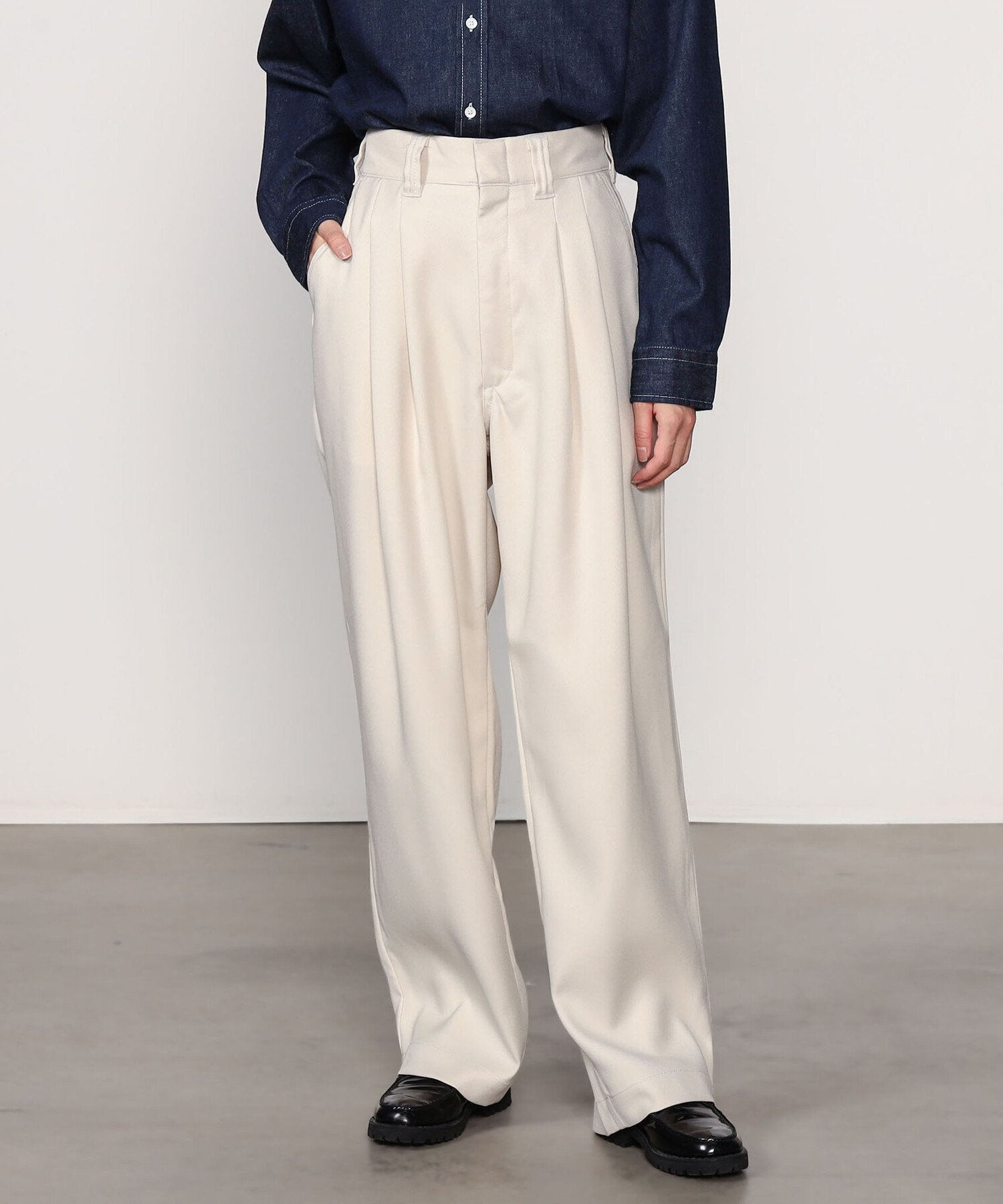 【ビショップ/Bshop】の別注 TOMBOY PANTS WOMEN インテリア・キッズ・メンズ・レディースファッション・服の通販 founy(ファニー) 　ファッション　Fashion　レディースファッション　Fashion for Women　パンツ　Pants & Trousers　コレクション　Collection, Seasonal Line　デニム　Denim, Jeans Material　リアル　Real, Realistic　エレガント 上品　Elegant　別注　Limited Edition, Custom Order　WHITE|ID: prp329100004816567 ipo3291000000034985429