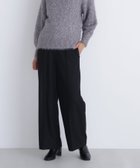 【ナチュラル ビューティー ベーシック/NATURAL BEAUTY BASIC】の楽してごめん!はくだけきちんと見えパンツ 人気、トレンドファッション・服の通販 founy(ファニー) ファッション Fashion レディースファッション Fashion for Women パンツ Pants & Trousers ストレート Straight, Straight Cut センター Center, Center Line リラックス Relax, Relaxed Fit ワイド Wide, Wide Fit エレガント 上品 Elegant thumbnail ブラック|ID: prp329100004816568 ipo3291000000034985436