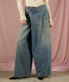 【プランク プロジェクト/PRANK PROJECT】のディフォームバギーデニムパンツ 人気、トレンドファッション・服の通販 founy(ファニー) ファッション Fashion レディースファッション Fashion for Women パンツ Pants & Trousers デニムパンツ・ジーンズ・美脚デニム Denim Jeans & Pants スタンダード Standard, Basic デニム Denim, Jeans Material フロント Front, Front Design ヴィンテージ Vintage Style thumbnail BLU|ID: prp329100004816575 ipo3291000000034985474