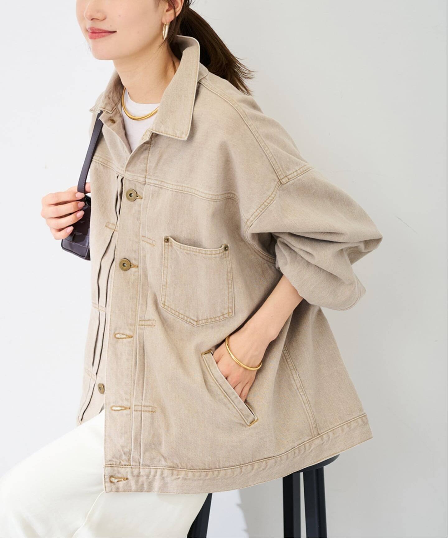 【フレームワーク/FRAMeWORK】の≪追加≫エクストララージデニムジャケット 人気、トレンドファッション・服の通販 founy(ファニー) 　ファッション　Fashion　レディースファッション　Fashion for Women　アウター　Coat / Outerwear Collection　レディースジャケット・軽アウター　Jackets　デニムジャケット / カジュアルアウター　Denim Jackets　おすすめ　Recommended / Our Picks　ジャケット　Jacket, Outerwear　スタイリッシュ　Stylish, Fashionable　デニム　Denim, Jeans Material　バランス　Balance, Style Balance　ワイド　Wide, Wide Fit　ヴィンテージ　Vintage Style　再入荷　Restock / Back in Stock　 other-1|ID: prp329100004816583 ipo3291000000034985522