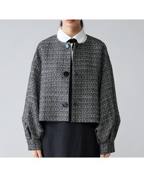 【ティアラ/Tiara】のノーカラージャケット 人気、トレンドファッション・服の通販 founy(ファニー) ファッション Fashion レディースファッション Fashion for Women アウター Coat / Outerwear Collection レディースジャケット・軽アウター Jackets ノーカラージャケット / シンプル上品コーデ Collarless Jackets シンプル Simple, Minimal ジャケット Jacket, Outerwear ツイード Twill, Twill Weave ミックス Mix, Mixed Style エレガント 上品 Elegant |ID:prp329100004816586