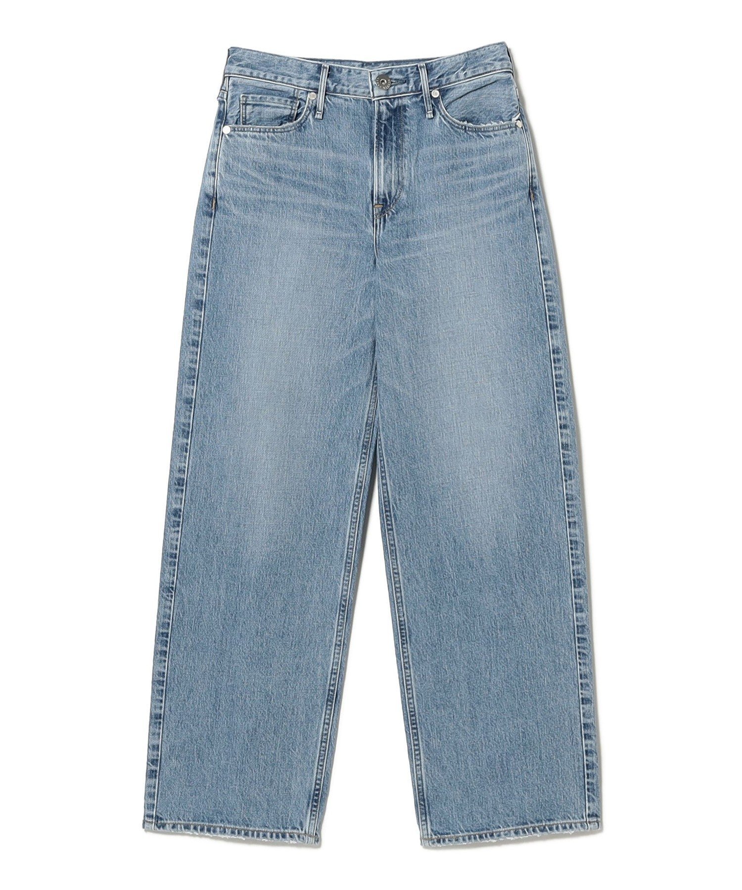 【デミルクス ビームス/Demi-Luxe BEAMS】の【別注】upper hights / THE NIECE MIDRISE デニムパンツ インテリア・キッズ・メンズ・レディースファッション・服の通販 founy(ファニー) 　ファッション　Fashion　レディースファッション　Fashion for Women　パンツ　Pants & Trousers　デニムパンツ・ジーンズ・美脚デニム　Denim Jeans & Pants　秋　Autumn　カットソー　Cut and Sewn Top　ジャケット　Jacket, Outerwear　デニム　Denim, Jeans Material　人気　Popular, Best Seller　ベーシック　Basic, Essential　別注　Limited Edition, Custom Order　ワイド　Wide, Wide Fit　おすすめ　Recommended / Our Picks　別注BRUME|ID: prp329100004816592 ipo3291000000034985582