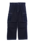 【エクストララージ/XLARGE】のX STITCH CARGO PANTS 人気、トレンドファッション・服の通販 founy(ファニー) ファッション Fashion レディースファッション Fashion for Women パンツ Pants & Trousers カーゴパンツ Cargo Pants, Utility Pants シンプル Simple, Minimal スタンダード Standard, Basic ポケット Pocket, Pocket Detail thumbnail BLACK|ID: prp329100004816596 ipo3291000000034985630