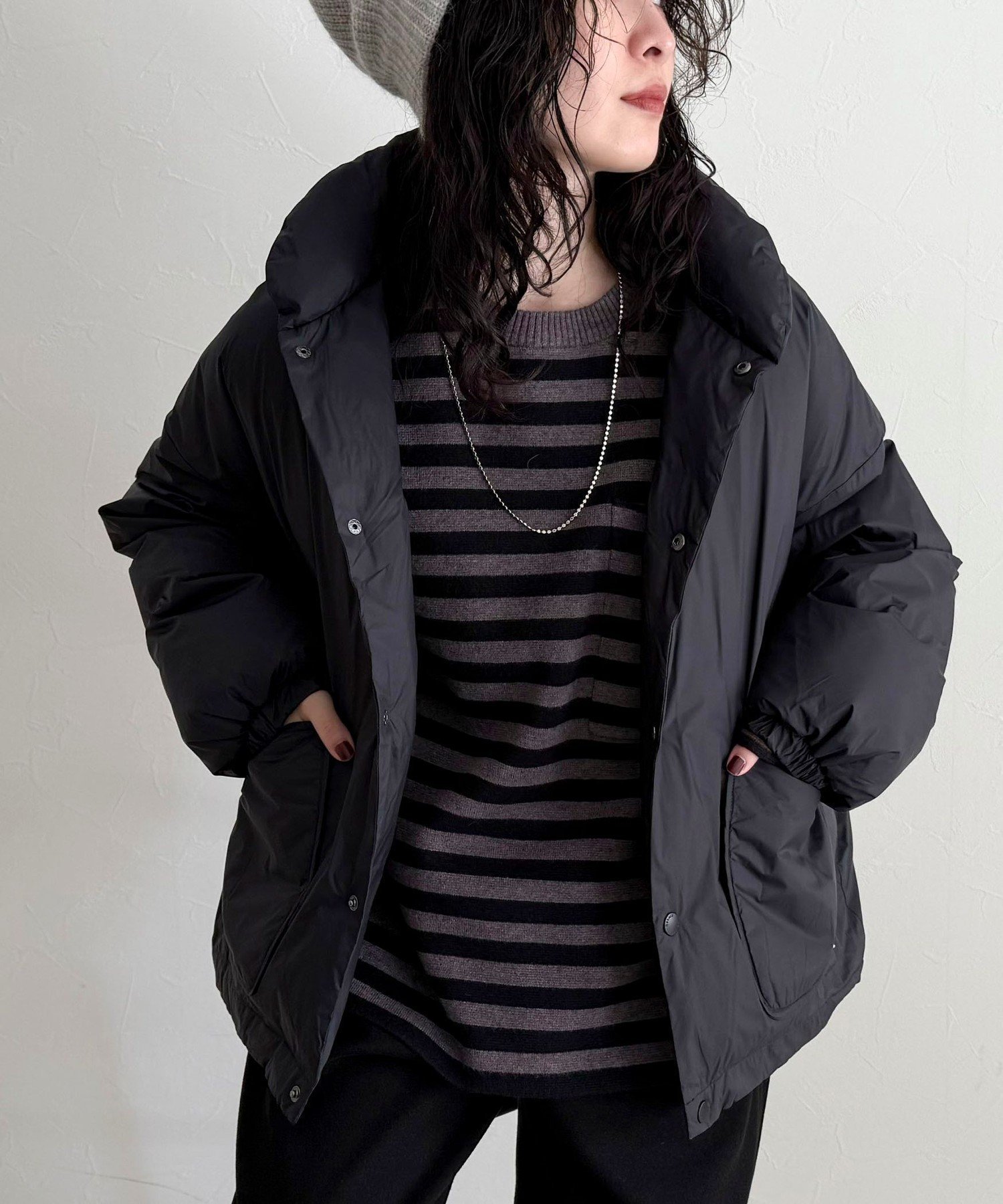 【フレディ&グロスター/FREDY&GLOSTER】の【GEVACO/ゲバコ】ノンステッチミドル中綿ジャケット 人気、トレンドファッション・服の通販 founy(ファニー) 　ファッション　Fashion　レディースファッション　Fashion for Women　アウター　Coat / Outerwear Collection　レディースジャケット・軽アウター　Jackets　ジャケット　Jacket, Outerwear　ドローコード　Drawcord, Drawstring Cord　なめらか　Smooth, Silky Texture　ポケット　Pocket, Pocket Detail　別注　Limited Edition, Custom Order　ミドル　Middle Length, Mid Height　ワーク　Workwear, Utility Style　冬　Winter / This Winter　おすすめ　Recommended / Our Picks　2025年　2025　2025-2026秋冬・A/W　Autumn/Winter 2025–26 AW25–26　 other-1|ID: prp329100004816600 ipo3291000000034985671