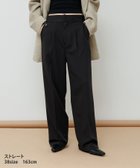 【アダム エ ロペ/ADAM ET ROPE'】の【WEB限定】骨格別スラックスパンツ(ストレート/ウェーブ/ナチュラル) 人気、トレンドファッション・服の通販 founy(ファニー) ファッション Fashion レディースファッション Fashion for Women パンツ Pants & Trousers ウェーブ Wavy Pattern コンパクト Compact, Small Size シンプル Simple, Minimal ジャケット Jacket, Outerwear ストレート Straight, Straight Cut スラックス Slacks, Dress Pants スリム Slim, Slim Fit パターン Pattern, Design Print フレア Flare, Flared フレーム Frame, Outline フロント Front, Front Design ベーシック Basic, Essential ポケット Pocket, Pocket Detail ミックス Mix, Mixed Style A/W・秋冬 Autumn/Winter おすすめ Recommended / Our Picks 2025年 2025 2025-2026秋冬・A/W Autumn/Winter 2025–26 AW25–26 thumbnail ブラック(01)|ID: prp329100004816609 ipo3291000000034985724