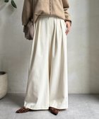 【ドゥドゥ/DouDou】の【完売カラー再追加!/冬もマイナス3キロ見え!】ウォームタックワイドパンツ 人気、トレンドファッション・服の通販 founy(ファニー) ファッション Fashion レディースファッション Fashion for Women パンツ Pants & Trousers スマート Smart, Elegant 雑誌 Magazine, Fashion Magazine フロント Front, Front Design 冬 Winter / This Winter A/W・秋冬 Autumn/Winter 再入荷 Restock / Back in Stock エレガント 上品 Elegant 2025年 2025 2025-2026秋冬・A/W Autumn/Winter 2025–26 AW25–26 thumbnail オフホワイト|ID: prp329100004816618 ipo3291000000034985805