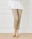 【セブンアイディコンセプト/7-IDconcept】のコットンストレッチベーシックパンツ 人気、トレンドファッション・服の通販 founy(ファニー) ファッション Fashion レディースファッション Fashion for Women パンツ Pants & Trousers シルク Silk, 100% Silk ストレッチ Stretch, Stretchy Fabric ストレート Straight, Straight Cut センター Center, Center Line パターン Pattern, Design Print ベーシック Basic, Essential ポケット Pocket, Pocket Detail 定番 Standard, Basic Item thumbnail ベージュ|ID: prp329100004816632 ipo3291000000034985913