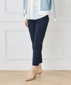 【セブンアイディコンセプト/7-IDconcept】のコットンストレッチベーシックパンツ 人気、トレンドファッション・服の通販 founy(ファニー) ファッション Fashion レディースファッション Fashion for Women パンツ Pants & Trousers シルク Silk, 100% Silk ストレッチ Stretch, Stretchy Fabric ストレート Straight, Straight Cut センター Center, Center Line パターン Pattern, Design Print ベーシック Basic, Essential ポケット Pocket, Pocket Detail 定番 Standard, Basic Item thumbnail ネイビー|ID: prp329100004816632 ipo3291000000034985914