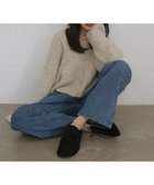 【ヘラム/hellam】のブークレクルーネックカーディガン 人気、トレンドファッション・服の通販 founy(ファニー) ファッション Fashion レディースファッション Fashion for Women トップス・カットソー Cut & Sew Tops カーディガン・羽織り Layered Style Cardigans thumbnail ベージュ|ID: prp329100004816633 ipo3291000000034985918
