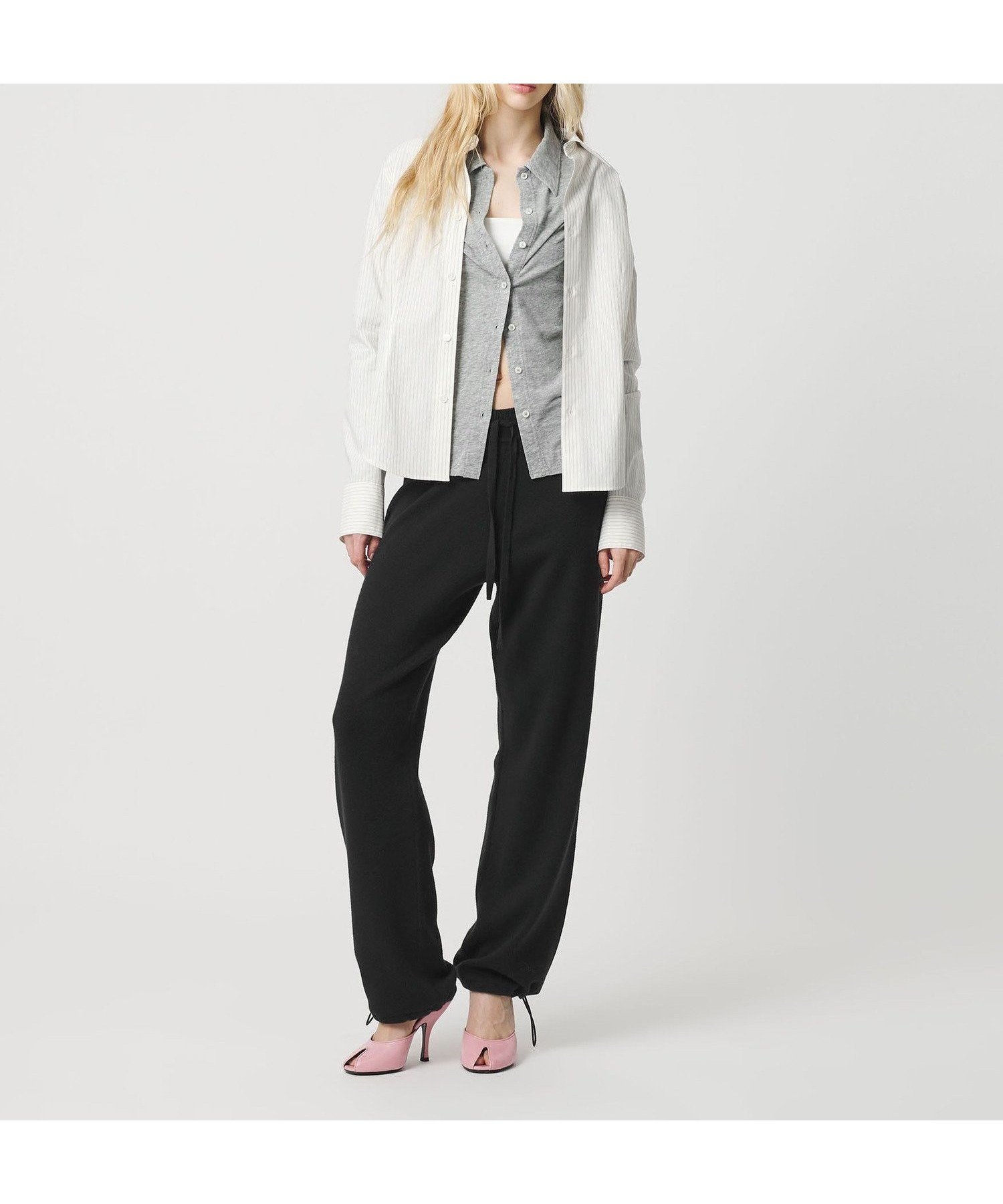 【ビューティ&ユース ユナイテッドアローズ/BEAUTY&YOUTH / UNITED ARROWS】のATTISESSION ニット コード パンツ インテリア・キッズ・メンズ・レディースファッション・服の通販 founy(ファニー) 　ファッション　Fashion　レディースファッション　Fashion for Women　パンツ　Pants & Trousers　コンパクト　Compact, Small Size　セットアップ　Set-Up, Coordinated Outfit　ドローストリング　Drawstring, Pull Cord　リュクス　Luxury, Elegant, High-End, Chic　リラックス　Relax, Relaxed Fit　ルーズ　Loose, Oversized　おすすめ　Recommended / Our Picks　BLACK|ID: prp329100004816634 ipo3291000000034985932