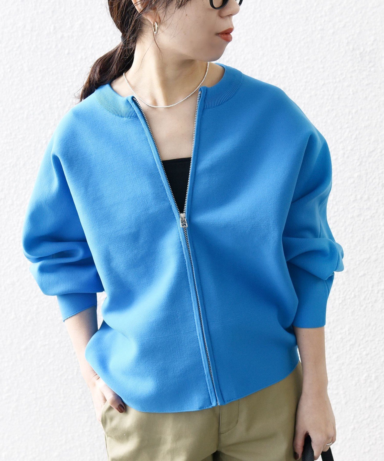 【シップス フォー ウィメン/SHIPS】の【WEB限定】SHIPS any 手洗い可能 ドルマン ジップ ブルゾン カーディガン インテリア・キッズ・メンズ・レディースファッション・服の通販 founy(ファニー) 　ファッション　Fashion　レディースファッション　Fashion for Women　トップス・カットソー　Cut & Sew Tops　カーディガン・羽織り　Layered Style Cardigans　オレンジ　Orange　洗える　Machine Washable　カーディガン　Cardigan, Knitwear　シンプル　Simple, Minimal　ジップ　Zip, Zipper　ジャケット　Jacket, Outerwear　ブルゾン　Blouson, Bomber Jacket　ロング　Long, Long-Length　おすすめ　Recommended / Our Picks　2026年　2026　ロイヤルブルー|ID: prp329100004816636 ipo3291000000034985970