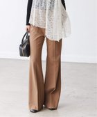 【ノーブル / スピック&スパン/NOBLE / Spick & Span】のハイストレッチナローフレアパンツ 人気、トレンドファッション・服の通販 founy(ファニー) ファッション Fashion レディースファッション Fashion for Women パンツ Pants & Trousers シンプル Simple, Minimal ストレッチ Stretch, Stretchy Fabric フレア Flare, Flared ルーズ Loose, Oversized thumbnail キャメル|ID: prp329100004816638 ipo3291000000034985972