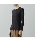 【アダム エ ロペ/ADAM ET ROPE'】の【EMOELLE】ウォッシャブルキュプラブラウス 人気、トレンドファッション・服の通販 founy(ファニー) ファッション Fashion レディースファッション Fashion for Women トップス・カットソー Cut & Sew Tops シャツ・ブラウス・オフィスカジュアル Elegant Blouses & Button-Ups インナー Innerwear カッティング Cutting Detail キュプラ Cupro, Eco Fabric シアー Sheer, See-Through シンプル Simple, Minimal ジャケット Jacket, Outerwear ダブル Double, Double-Breasted フィット Fit, Slim Fit フォーマル Formal, Dressy ワンポイント One Point, Statement Accent エレガント 上品 Elegant thumbnail スミクロ(05)|ID: prp329100004816641 ipo3291000000034985997