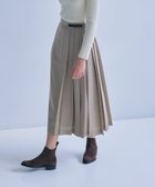 【ポール スチュアート/Paul Stuart】の【Precious掲載】2WAYストレッチツイル スカート 人気、トレンドファッション・服の通販 founy(ファニー) 雑誌掲載アイテム Magazine Picks & Fashion Features ファッション雑誌 Fashion Magazines プレシャス Precious ファッション Fashion レディースファッション Fashion for Women スカート Skirts ウォッシャブル Machine Washable エレガント 上品 Elegant クラシカル Classical, Vintage-Inspired プリーツ Pleats, Pleated 雑誌 Magazine, Fashion Magazine thumbnail ベージュ|ID: prp329100004816644 ipo3291000000034986037