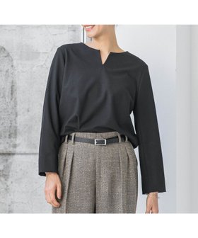 【ロートレ アモン/LAUTRE AMONT】の両面起毛キーネックブラウス WEB限定11号サイズ 人気、トレンドファッション・服の通販 founy(ファニー) ファッション Fashion レディースファッション Fashion for Women トップス・カットソー Cut & Sew Tops シャツ・ブラウス・オフィスカジュアル Elegant Blouses & Button-Ups 秋 Autumn ジャケット Jacket, Outerwear セットアップ Set-Up, Coordinated Outfit ワイド Wide, Wide Fit A/W・秋冬 Autumn/Winter おすすめ Recommended / Our Picks エレガント 上品 Elegant ビジネス 仕事 通勤 Business / Work / Commuting 2025年 2025 2025-2026秋冬・A/W Autumn/Winter 2025–26 AW25–26 |ID:prp329100004816645