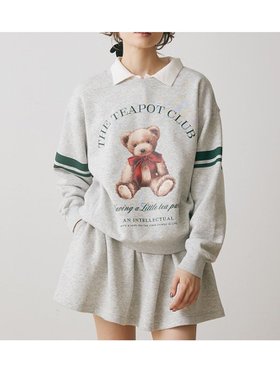 【スナイデル ホーム/SNIDEL HOME】のスウェットスカショーパン 人気、トレンドファッション・服の通販 founy(ファニー) ファッション Fashion レディースファッション Fashion for Women トップス・カットソー Cut & Sew Tops レディースパーカー・カジュアルフーディー Casual Hoodies & Sweatshirts スウェット・クルーネックトップス Sweatshirts & Crewnecks / Relaxed Fit Sweat Tops おすすめ Recommended / Our Picks ショート Short, Short Length スマート Smart, Elegant ポケット Pocket, Pocket Detail モチーフ Motif, Design Theme |ID:prp329100004816650