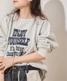 【ジャーナルスタンダード レサージュ/journal standard L'essage】の【MIXTA/ミクスタ】ENJOY YOURSEL F CREW SWEATSHITS スウェット 人気、トレンドファッション・服の通販 founy(ファニー) ファッション Fashion レディースファッション Fashion for Women トップス・カットソー Cut & Sew Tops レディースパーカー・カジュアルフーディー Casual Hoodies & Sweatshirts スウェット・クルーネックトップス Sweatshirts & Crewnecks / Relaxed Fit Sweat Tops インディゴ Indigo Denim ヴィンテージ Vintage Style グラフィック Graphic, Graphic Design スウェット / スエット Sweatshirt, Sweatwear デニム Denim, Jeans Material 人気 Popular, Best Seller ハンド Hand, Handmade バランス Balance, Style Balance プリント Print, Printed Pattern ビジネス 仕事 通勤 Business / Work / Commuting 2025年 2025 2025-2026秋冬・A/W Autumn/Winter 2025–26 AW25–26 thumbnail グレーB|ID: prp329100004816672 ipo3291000000034986252
