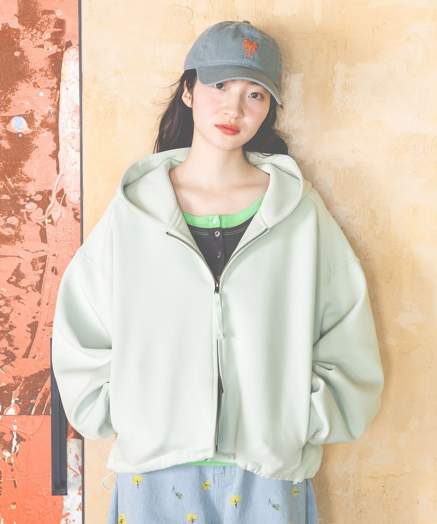 【ニコアンド/niko and】のエアバルーンWジップパーカー インテリア・キッズ・メンズ・レディースファッション・服の通販 founy(ファニー) 　ファッション　Fashion　レディースファッション　Fashion for Women　トップス・カットソー　Cut & Sew Tops　レディースパーカー・カジュアルフーディー　Casual Hoodies & Sweatshirts　おすすめ　Recommended / Our Picks　なめらか　Smooth, Silky Texture　トレンド　Trend, Trending Now　バルーン　Balloon, Balloon Silhouette　パーカー　Hoodie, Parka　ポケット　Pocket, Pocket Detail　リラックス　Relax, Relaxed Fit　ミント|ID: prp329100004816673 ipo3291000000034986262