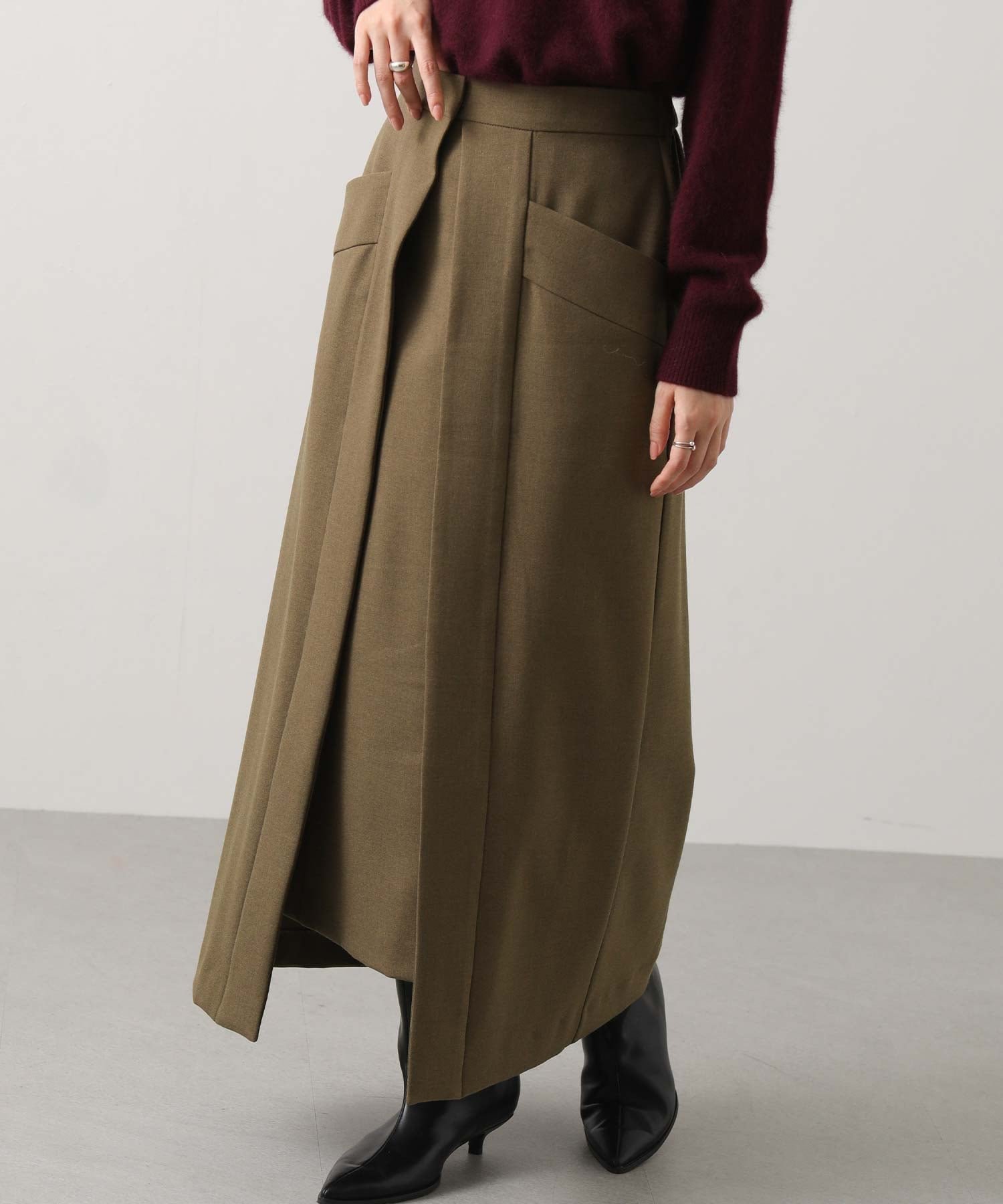 【グレディブリリアン/Gready Brilliant】のGready Brilliant/2_レイヤードタイト インテリア・キッズ・メンズ・レディースファッション・服の通販 founy(ファニー) 　ファッション　Fashion　レディースファッション　Fashion for Women　シンプル　Simple, Minimal　スタイリッシュ　Stylish, Fashionable　タイトスカート　Pencil Skirt, Tight Skirt　ラップ　Wrap, Wrap Design　MOC|ID: prp329100004816679 ipo3291000000034986306