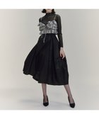 【ラエミューズ/LAEMUSE】のタフタコクーンスカート 人気、トレンドファッション・服の通販 founy(ファニー) ファッション Fashion レディースファッション Fashion for Women スカート Skirts オケージョン Occasion Wear コクーン Cocoon, Cocoon Silhouette タフタ Taffeta, Structured Fabric フォルム Silhouette, Form エレガント 上品 Elegant thumbnail ブラック|ID: prp329100004816680 ipo3291000000034986317
