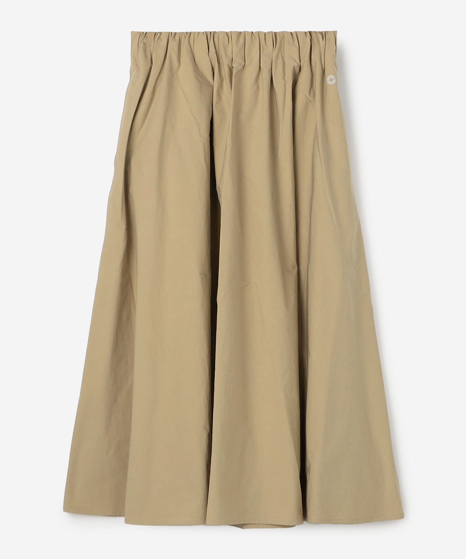 【ビショップ/Bshop】のウエストギャザースカート WOMEN インテリア・キッズ・メンズ・レディースファッション・服の通販 founy(ファニー) 　ファッション　Fashion　レディースファッション　Fashion for Women　スカート　Skirts　ギャザー　Gathered, Ruffled　フランス　France, French　ボーダー　Border, Stripe　ロング　Long, Long-Length　エレガント 上品　Elegant　CAMEL|ID: prp329100004816699 ipo3291000000034986482