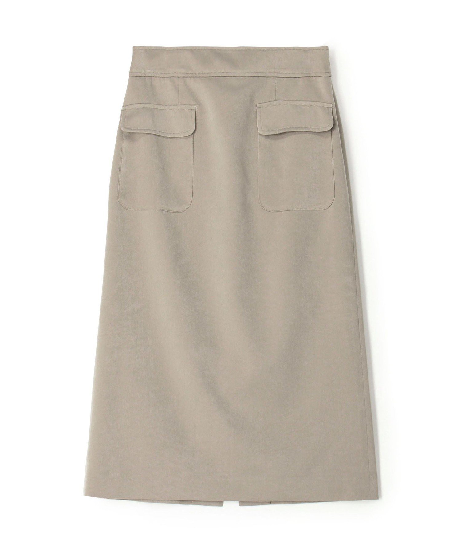 【トゥモローランド/TOMORROWLAND】のブラッシュドサテン サイドポケットタイトスカート インテリア・キッズ・メンズ・レディースファッション・服の通販 founy(ファニー) 　ファッション　Fashion　レディースファッション　Fashion for Women　スカート　Skirts　エレガント 上品　Elegant　クラシカル　Classical, Vintage-Inspired　サテン　Satin, Glossy Fabric　シューズ　Shoes, Footwear　パッチ　Patch, Appliqué　ビンテージ　Vintage, Retro Style　フォルム　Silhouette, Form　フラット　Flat, Flat Shoes　ポケット　Pocket, Pocket Detail　ワッシャー　Washer, Crinkled Finish　13 ライトグレー|ID: prp329100004816701 ipo3291000000034986507