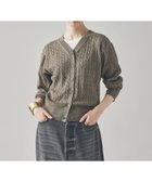 【カレンソロジー/Curensology】のウールリネンVネックニットカーディガン 人気、トレンドファッション・服の通販 founy(ファニー) ファッション Fashion レディースファッション Fashion for Women トップス・カットソー Cut & Sew Tops ニット Knit Tops & Sweaters カーディガン・羽織り Layered Style Cardigans Vネックトップス V-Neck Tops / V-Cut Neckline Shirts おすすめ Recommended / Our Picks エレガント 上品 Elegant カーディガン Cardigan, Knitwear リネン Linen, Linen Fabric thumbnail ベージュ55|ID: prp329100004816702 ipo3291000000034986506